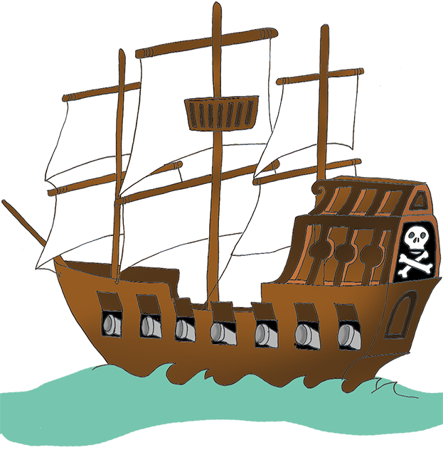 Unforgettable Cliparts Pirate Ship Sails Clipart 26 Ultra