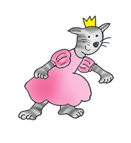 princess clip art cat princess