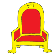 princess party throne