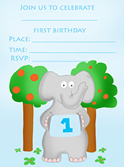 printable cards 1st birthday