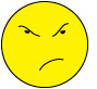 really angry smiley face clipart