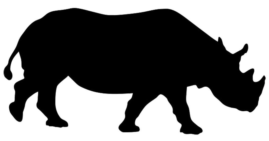rhinoceros silhouette