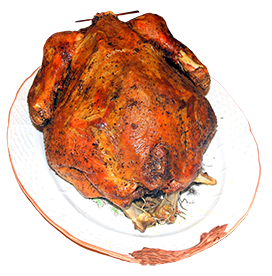 Thanksgiving roasted turkey