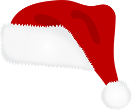 Santas hats image
