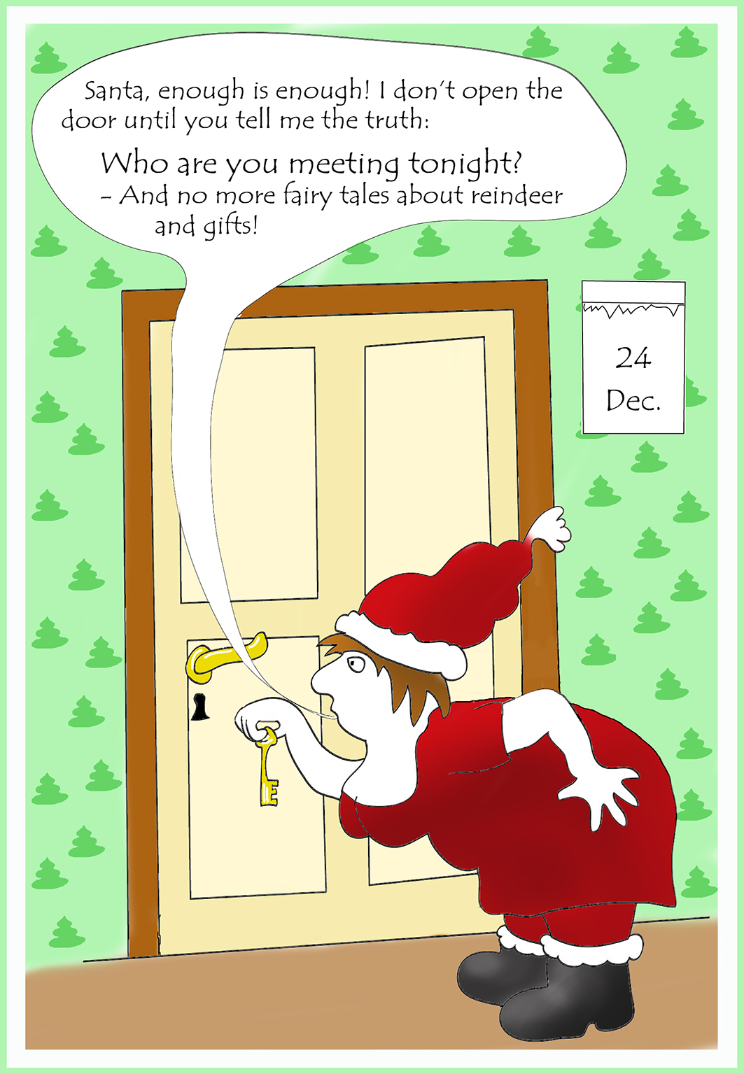 Printable Free Christmas Cards Funny