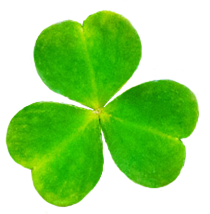 leaf of shamrock for st. Patrick's Day