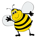 sidebar bee clipart