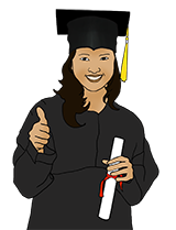 link graduation clipart