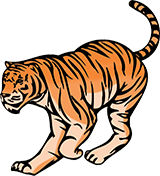 picture link to tiger clipart