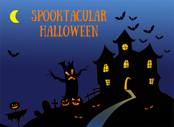 spooktakular Halloween greeting