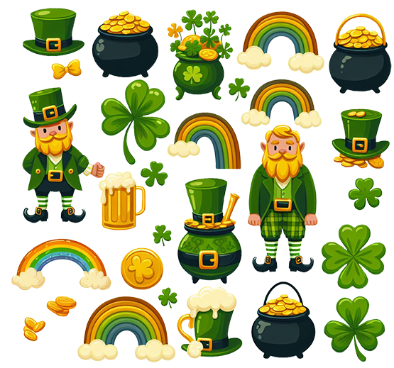 Collection of St. Patrick's Day clipart