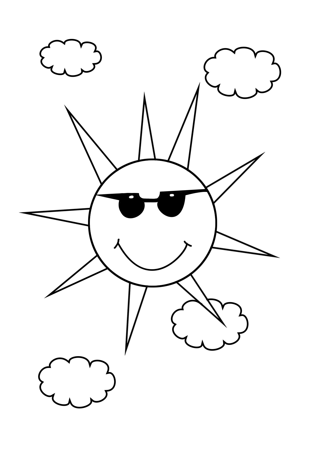 Download Summer Coloring Pages to Print