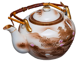 teapot Chinese motive