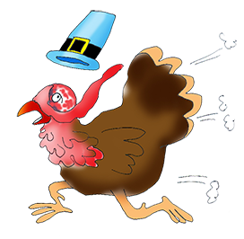 clipart of turkey for Thanksgiving fugitive