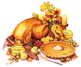 Thanksgiving food clipart