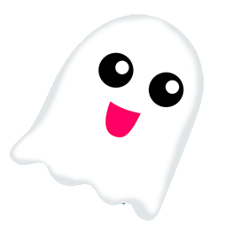 tiny ghost for Halloween