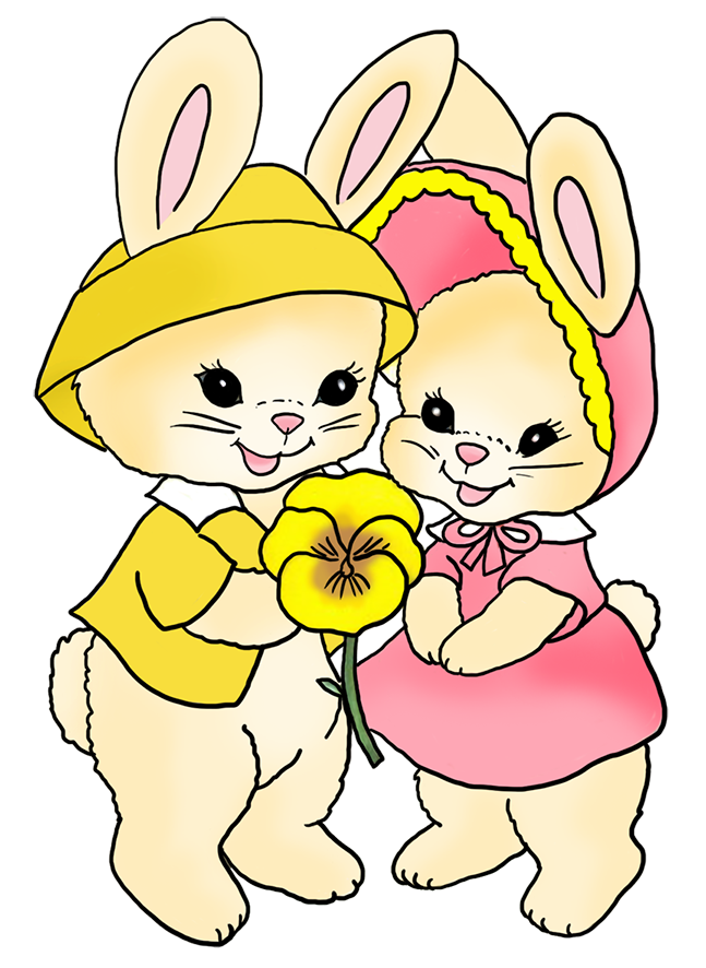 Funny Easter Bunny Clipart