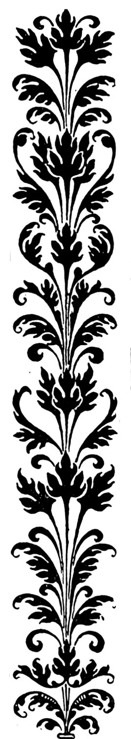 victorian vertical border