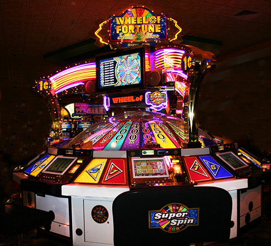Wheel of fortune in Las Vegas