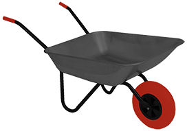 wheelbarrow clipart