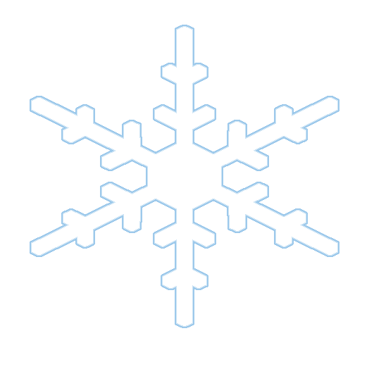 white snowflake