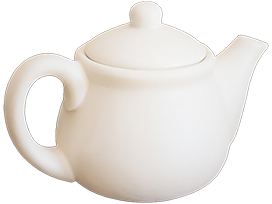 white teapot clipart