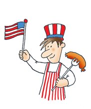 celebrating 4th of july