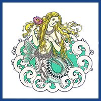 big-logo mermaid clipart
