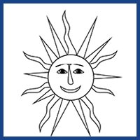 big logo summer coloring pages
