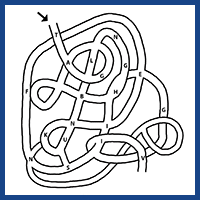 big logo thanksgiving mazes