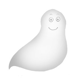 cute Halloween clipart ghost