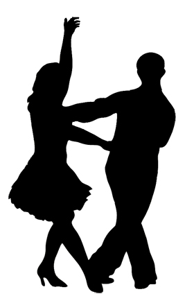 dancer silhouette jive