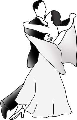 greyscale dancer silhouette