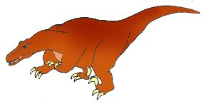 Deinonychos clipart