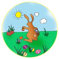 Easter bunny clipart funny easter bunny