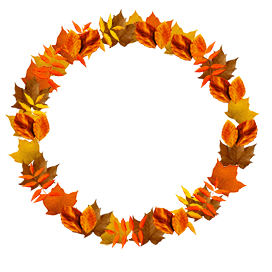 fall leaves wreath