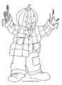 halloween coloring pages pumpkin man
