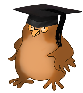 funny graduation owl clipart