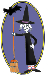 halloween witch clip art