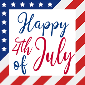 Happy 4th of July greeting