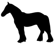 horse silhouette