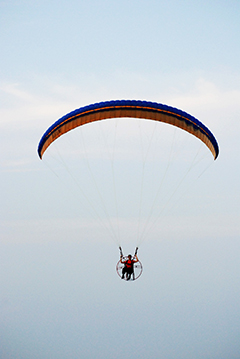 picture of paraglider