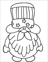 4th of July coloring