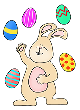 sidebar Easter bunny clipart