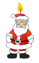 sidebar santa clipart