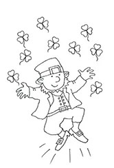 sidebar st. patricks day coloring