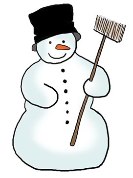 snowman clipart